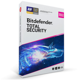 Bitdefender Total Security  pour 5 Postes  (CR_TS_5_12EXFR )prix maroc