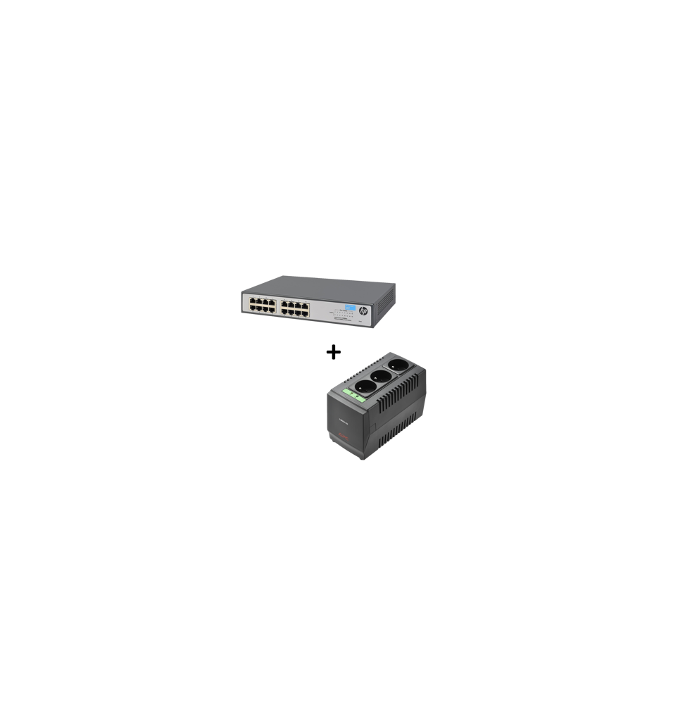 Switch HP 1420-16G Switch +APC Line-R 600VA (DS5755) prix maroc Switch HP 1420-16G Switch +APC Line-R 600VA (DS5755) prix maroc