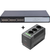 Switch HPE 1420 24G + APC Line-R 600VA Automatic(DS5756) prix maroc