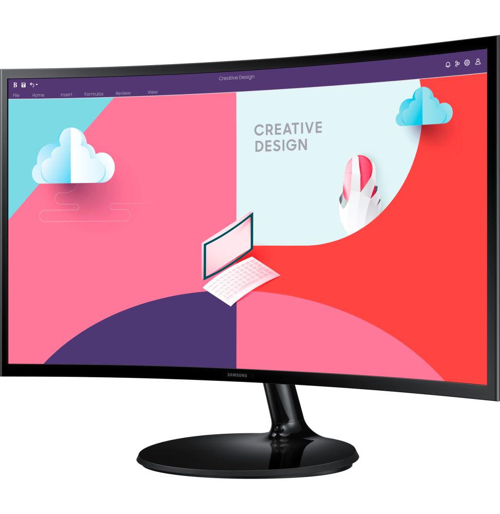 Écran Samsung 24" Essential CUrved (LS24C360EAMXZN) prix maroc Écran Samsung 24" Essential CUrved (LS24C360EAMXZN) prix maroc