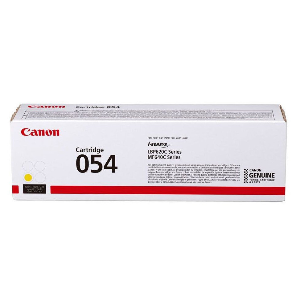 Toner Canon d'origine Yellow 054 ( 3021C002AA ) prix maroc