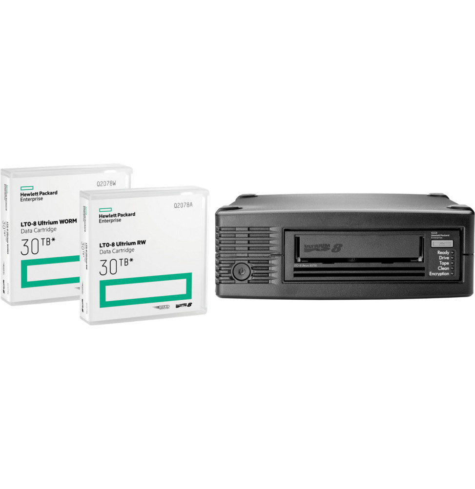 HPE LTO-8 Ultrium 30TB RW (Q2078A) prix maroc