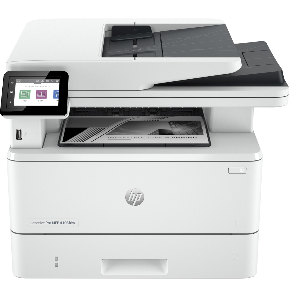 Imprimante multifonction HP Laser 4103FDW MFP (2Z629A) prix maroc