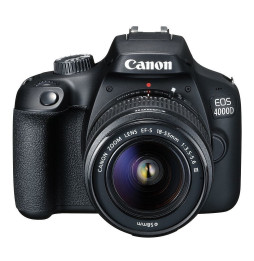 Appareil Photo Canon EOS 4000D + Objectif (3011C003AA) prix maroc