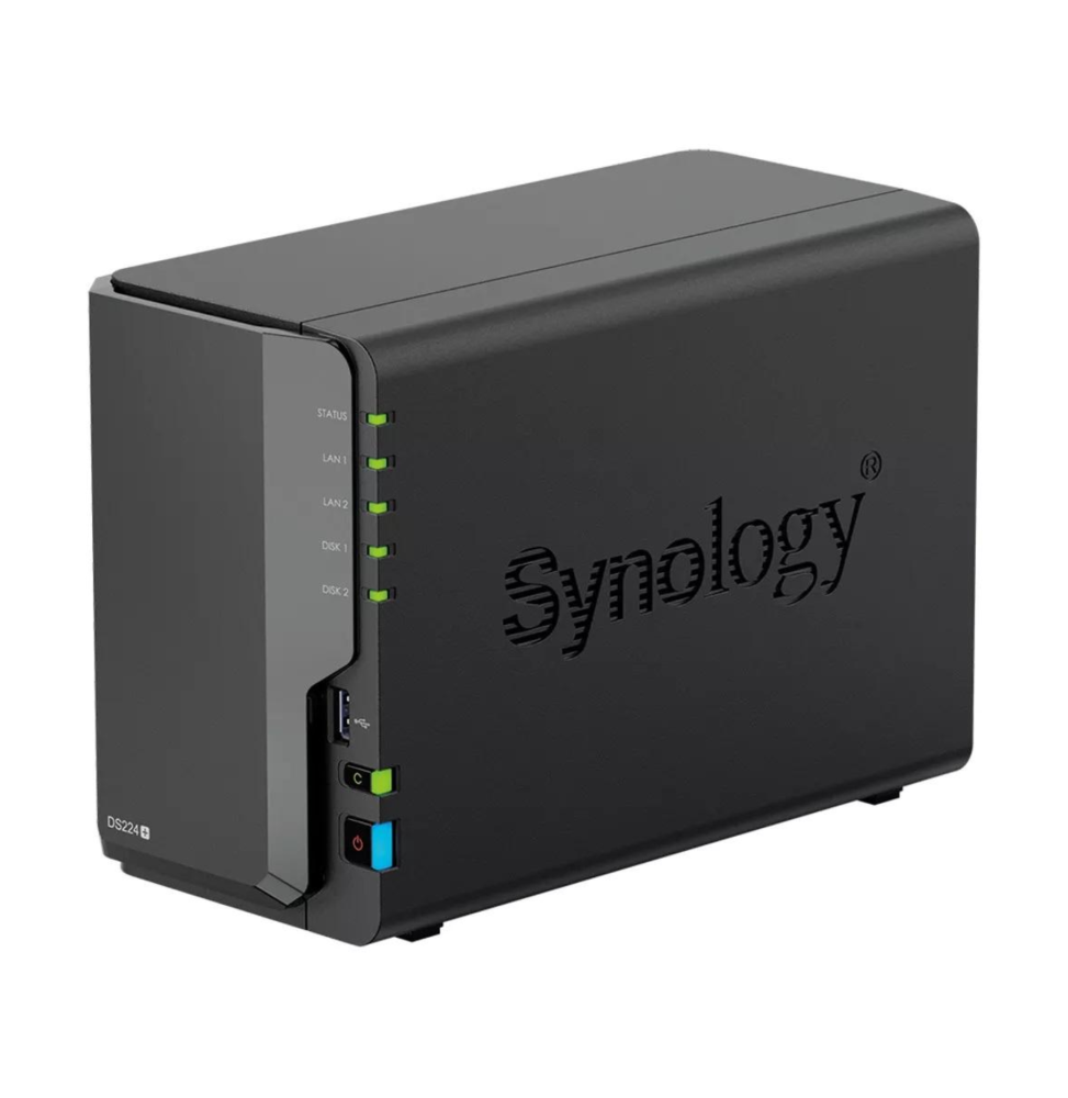 Serveur NAS 2 baies Synology DiskStation (DS224+) prix maroc Serveur NAS 2 baies Synology DiskStation (DS224+) prix maroc