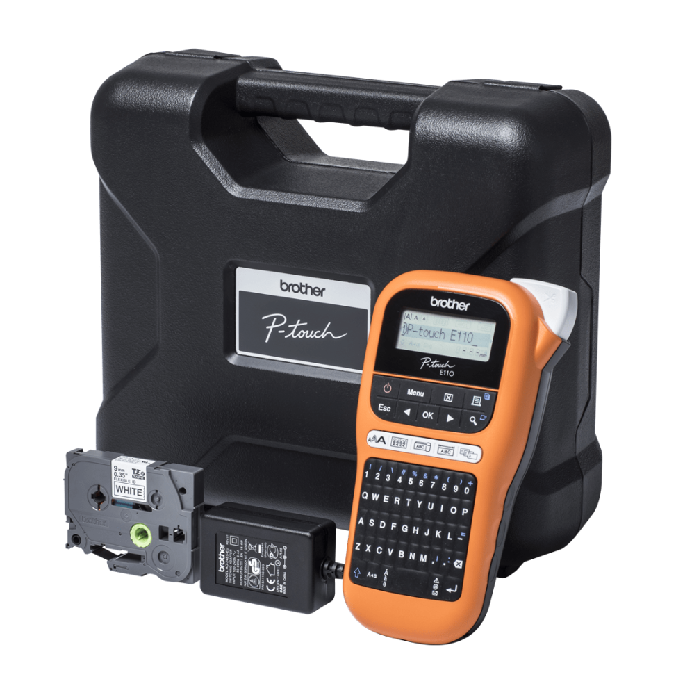 Etiqueteuse professionnelle portable Brother (PTE110VP) prix maroc
