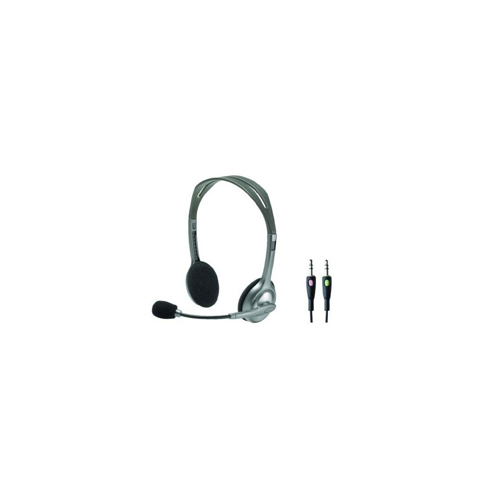 Casque stéréo Logitech H110 - Jack 3,5 mm (981-000271) prix maroc