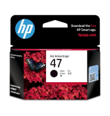 HP 47 Noir - Cartouche d'encre HP d'origine (6ZD21AE) PRIX MAROC