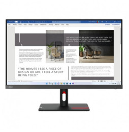 Écran 27" Lenovo Monitor S27i-30 27 IPS panel ( 63DFKAT4EU) prix maroc