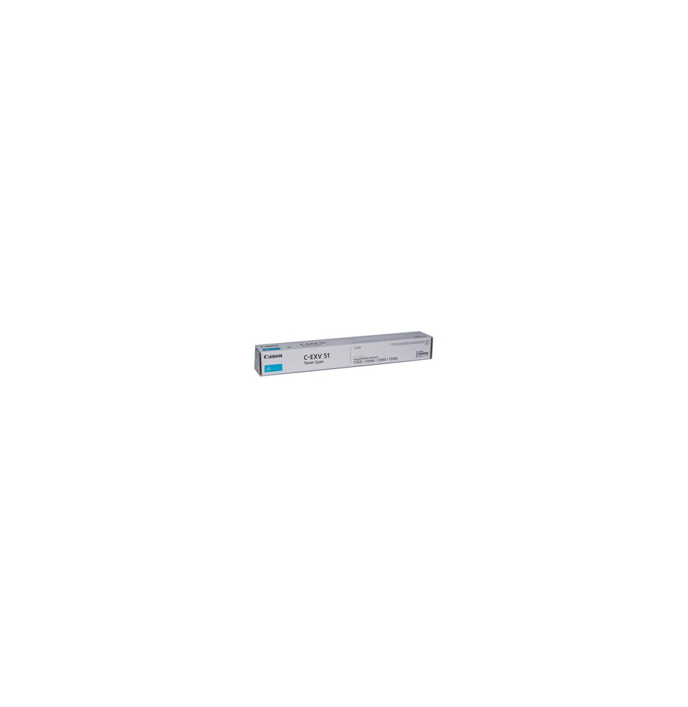 Canon C-EXV51 Cyan-Toner Canon d'origine (0482C002AB) PRIX MAROC