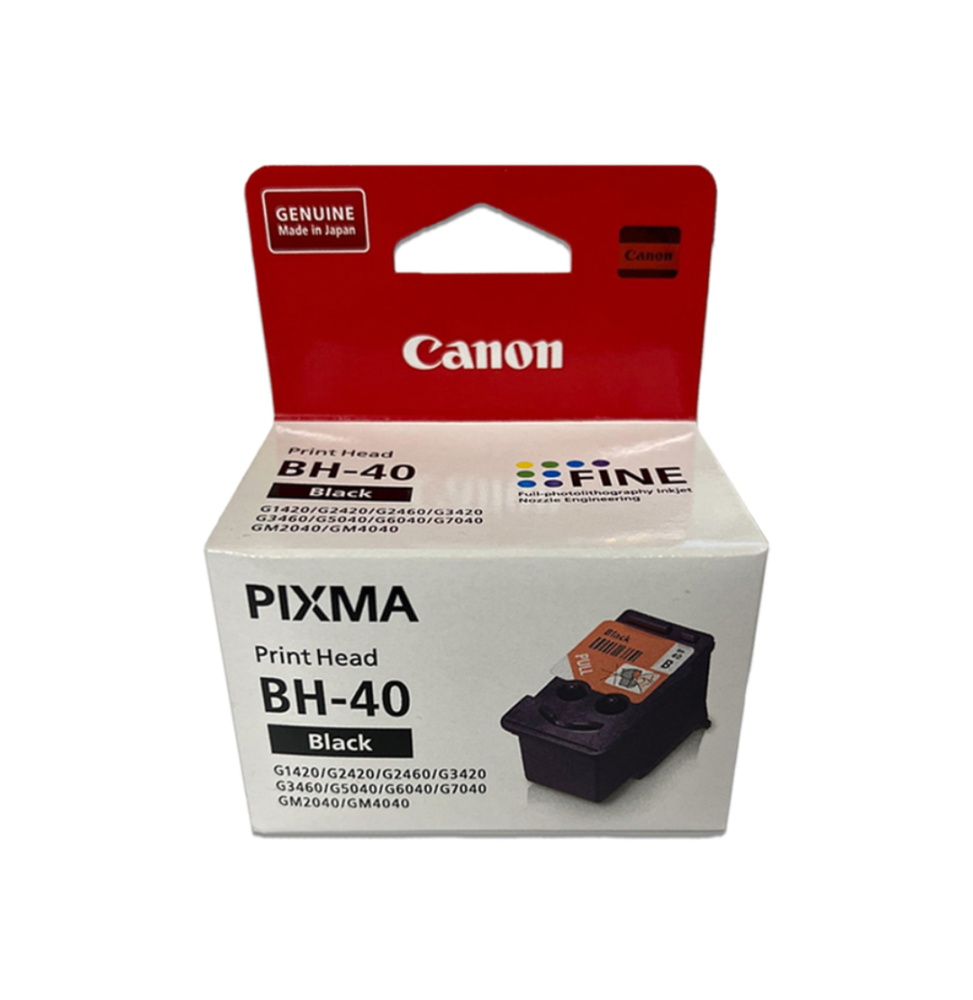 Tête d’impression Canon BH-40 Noir (3421C001) PRIX MAROC