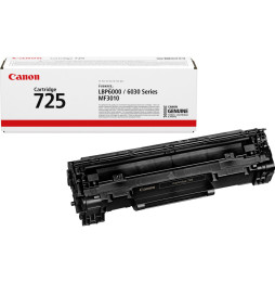 Canon 725 Noir - Toner Canon d'origine (3484B002AA) PRIX MAROC