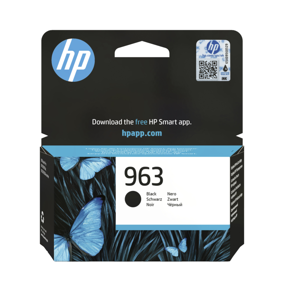 HP 963 Noir - Cartouche d'encre HP (3JA26AE) PRIX MAROC