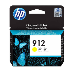 HP 912 Jaune - Cartouche d'encre HP d'origine (3YL79AE) PRIX MAROC