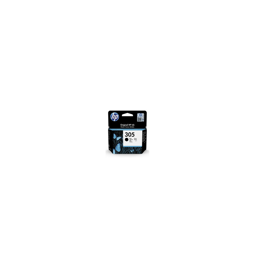 HP 305 Noir - Cartouche d'encre HP d'origine (3YM61AE) prix maroc