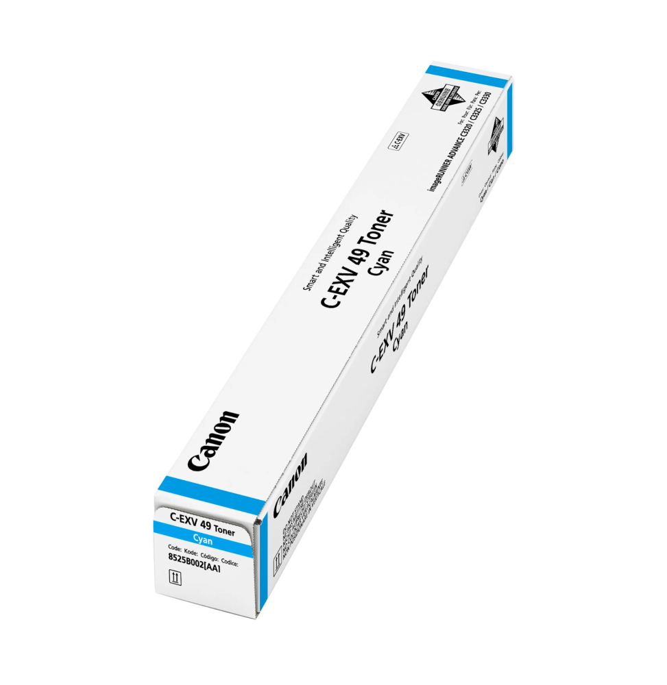 Canon C-EXV 49 Cyan - Toner Canon d'origine (8525B002) PRIX MAROC