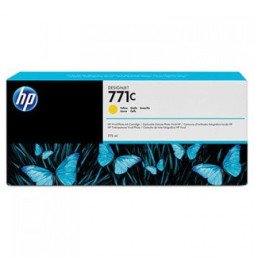 HP 771C Jaune - Cartouche d'encre HP d'origine (B6Y10A) PRIX MAROC