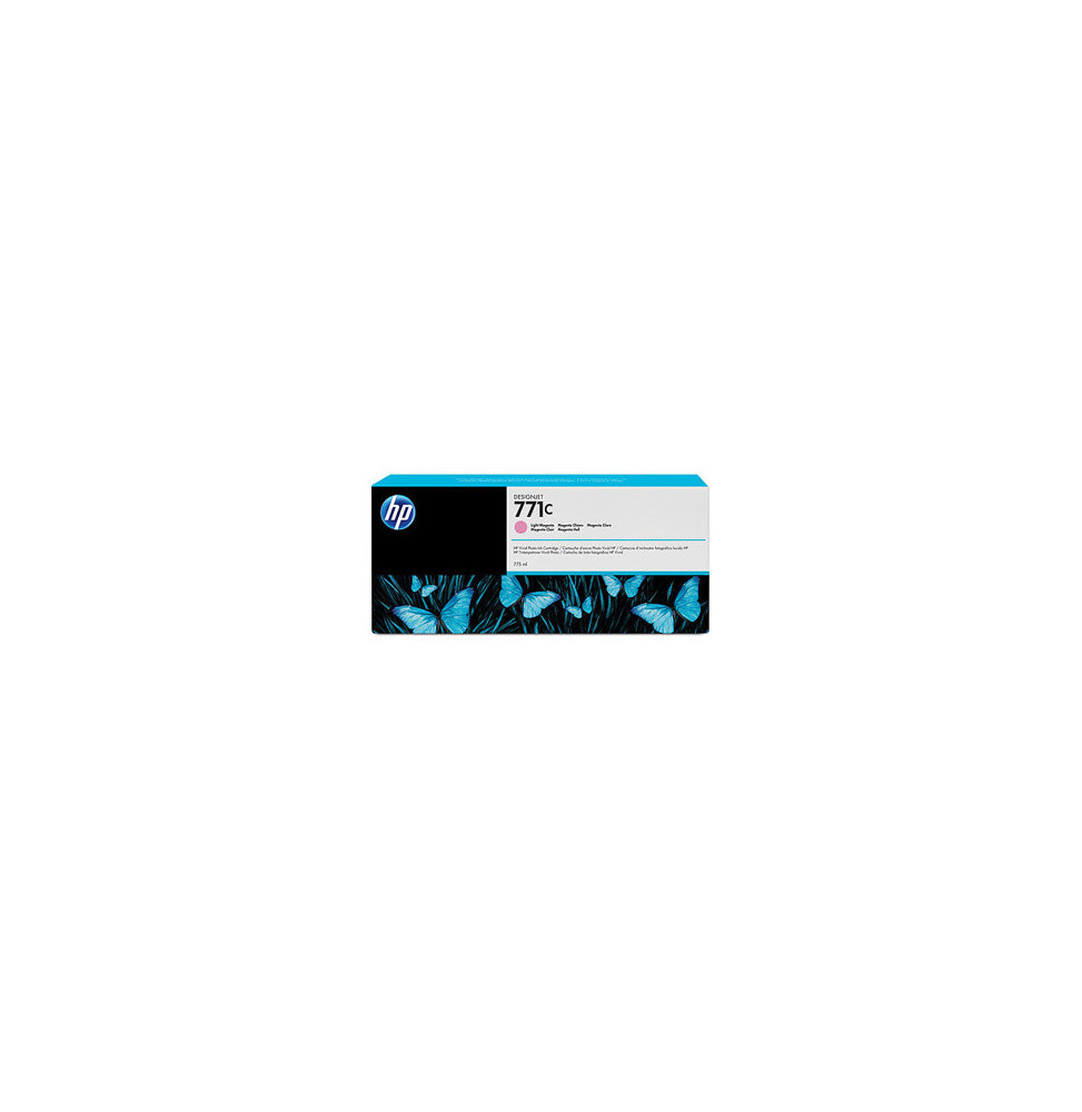 HP 771C Magenta Clair - Cartouche d'encre HP (B6Y11A) PRIX MAROC