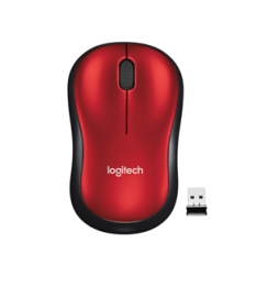 LOGITECH Wireless Mouse M185 Red,Occident Pack (910-002237) prix maroc