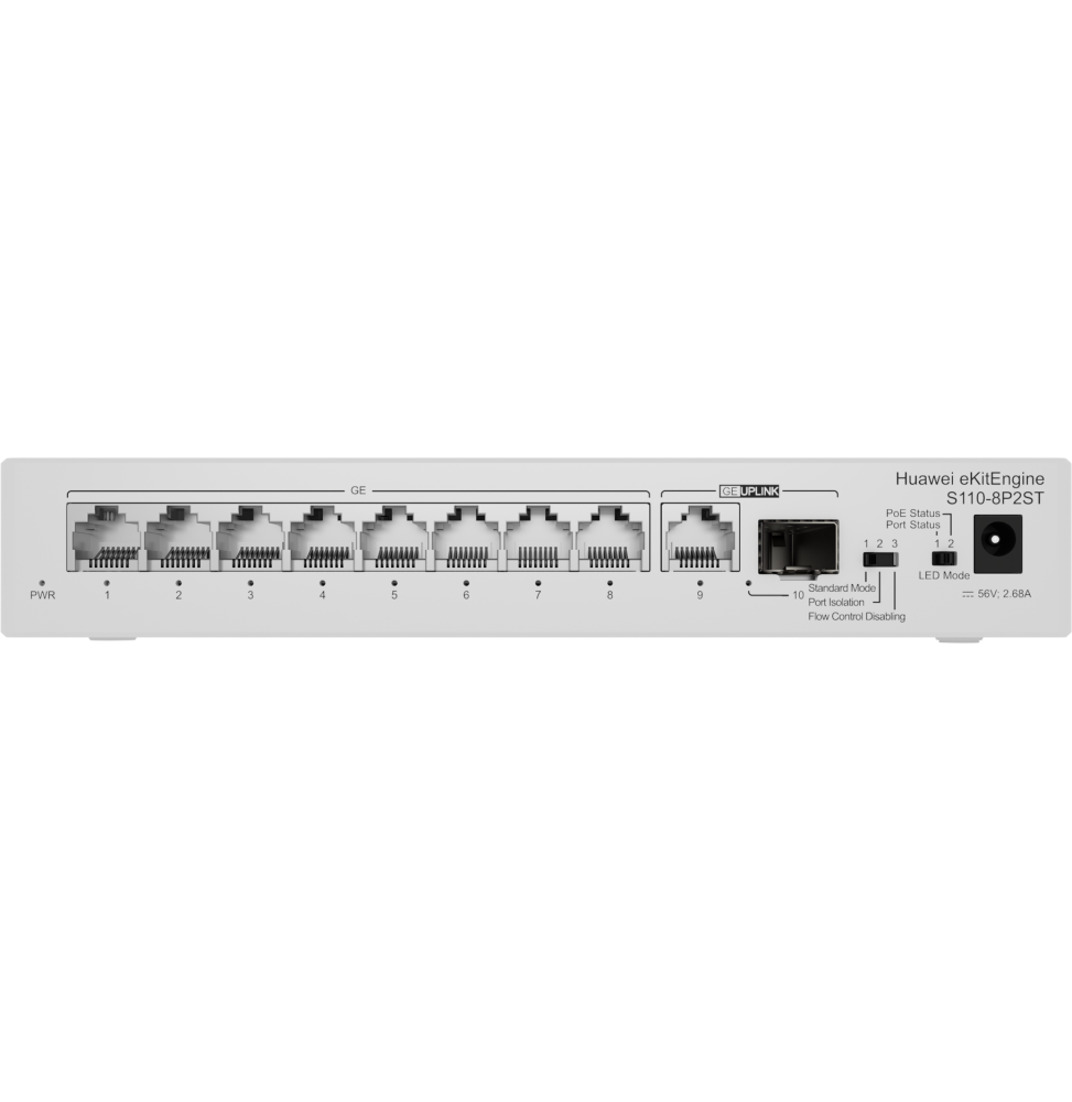 Switch Huawei eKitEngine S110-8P2ST (98012269) prix maroc Switch Huawei eKitEngine S110-8P2ST (98012269) prix maroc