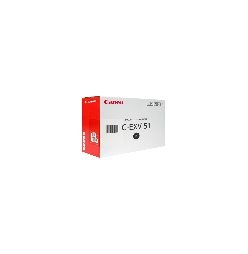 Toner Canon d'origine C-EXV 51 Noir (0481C002AA)