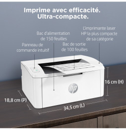 Imprimante Laser Monochrome HP LaserJet M111a (7MD67A) prix maroc