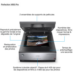 Scanner Epson Perfection V850 Pro (B11B224401) PRIX MAROC