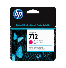 HP 712 Magenta - Cartouche d'encre HP d'origine (3ED68A) PRIX MAROC