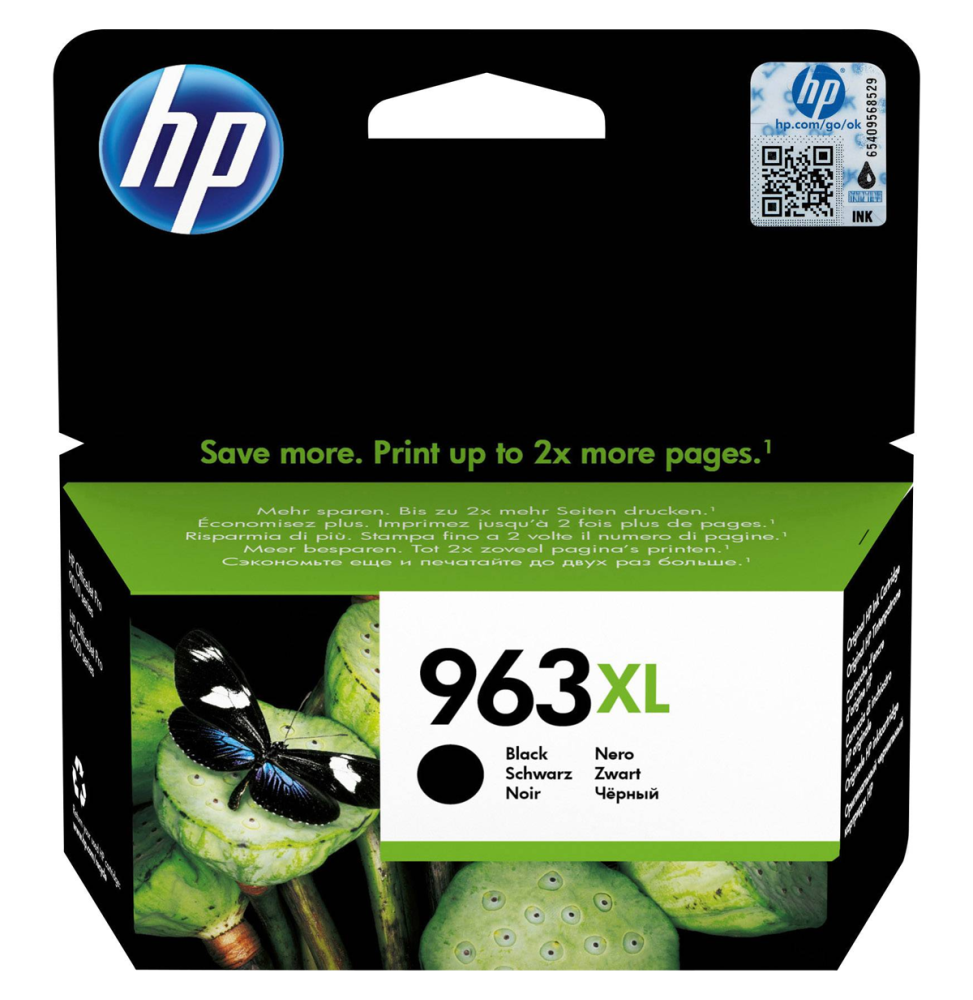HP 963XL Noir - Cartouche d'encre grande capacité (3JA30AE) prix maroc