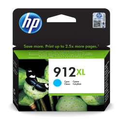 HP 912XL Cyan - Cartouche d'encre grande  (3YL81AE) prix maroc