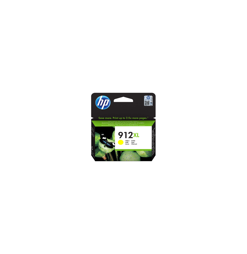 HP 912XL Jaune - Cartouche d'encre grande capacité  (3YL83AE) MAROC