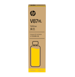 HP V87XL Jaune 500ml - Bouteille d'encre HP d'origine (7FN96A) maroc