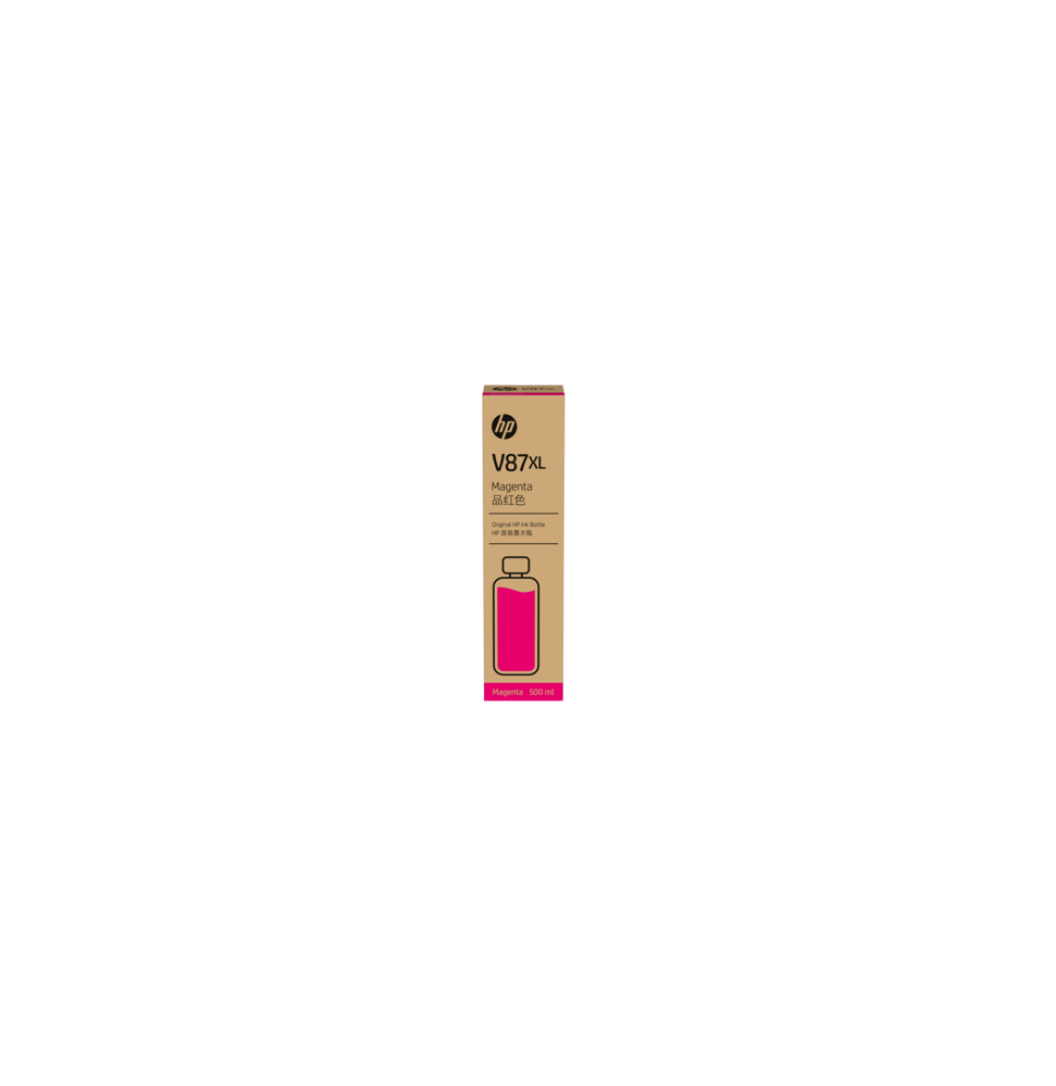 HP V87XL Magenta 500ml - Bouteille d'encre HP d'origine (7FN97A) maroc HP V87XL Magenta 500ml - Bouteille d'encre HP d'origine (7FN97A) maroc