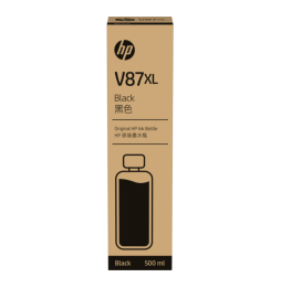 HP V87XL Noir 500ml - Bouteille d'encre HP d'origine (7FN98A) maroc