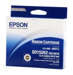 Ruban Noir Epson pour LQ-670/680/Pro/860/1060/25xx (C13S015262) maroc