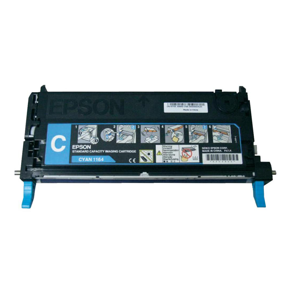 Epson 1164 Cyan - Toner Epson d'origine (C13S051164) PRIX MAROC