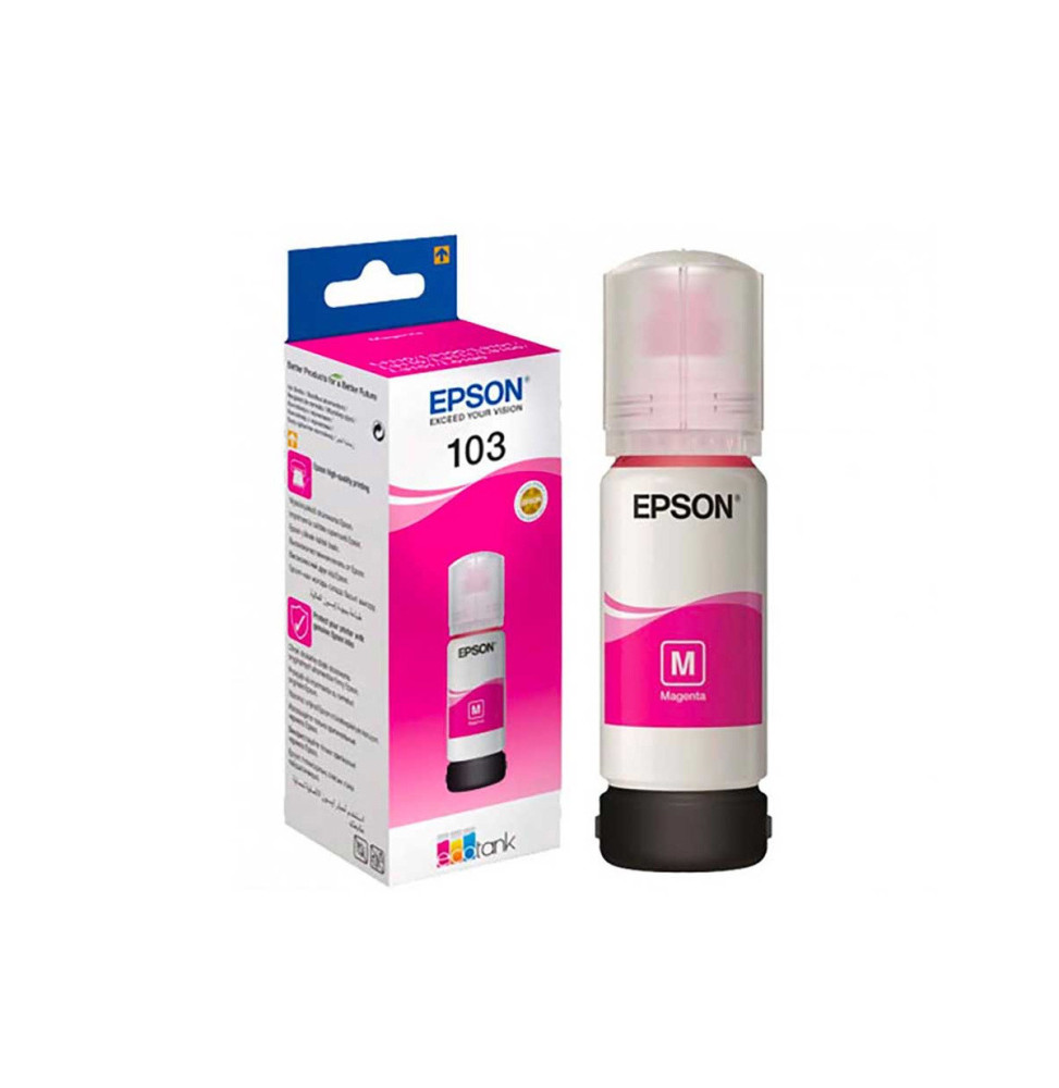 Epson 103 Magenta - Bouteille d'encre Epson (C13T00S34A) prix maroc