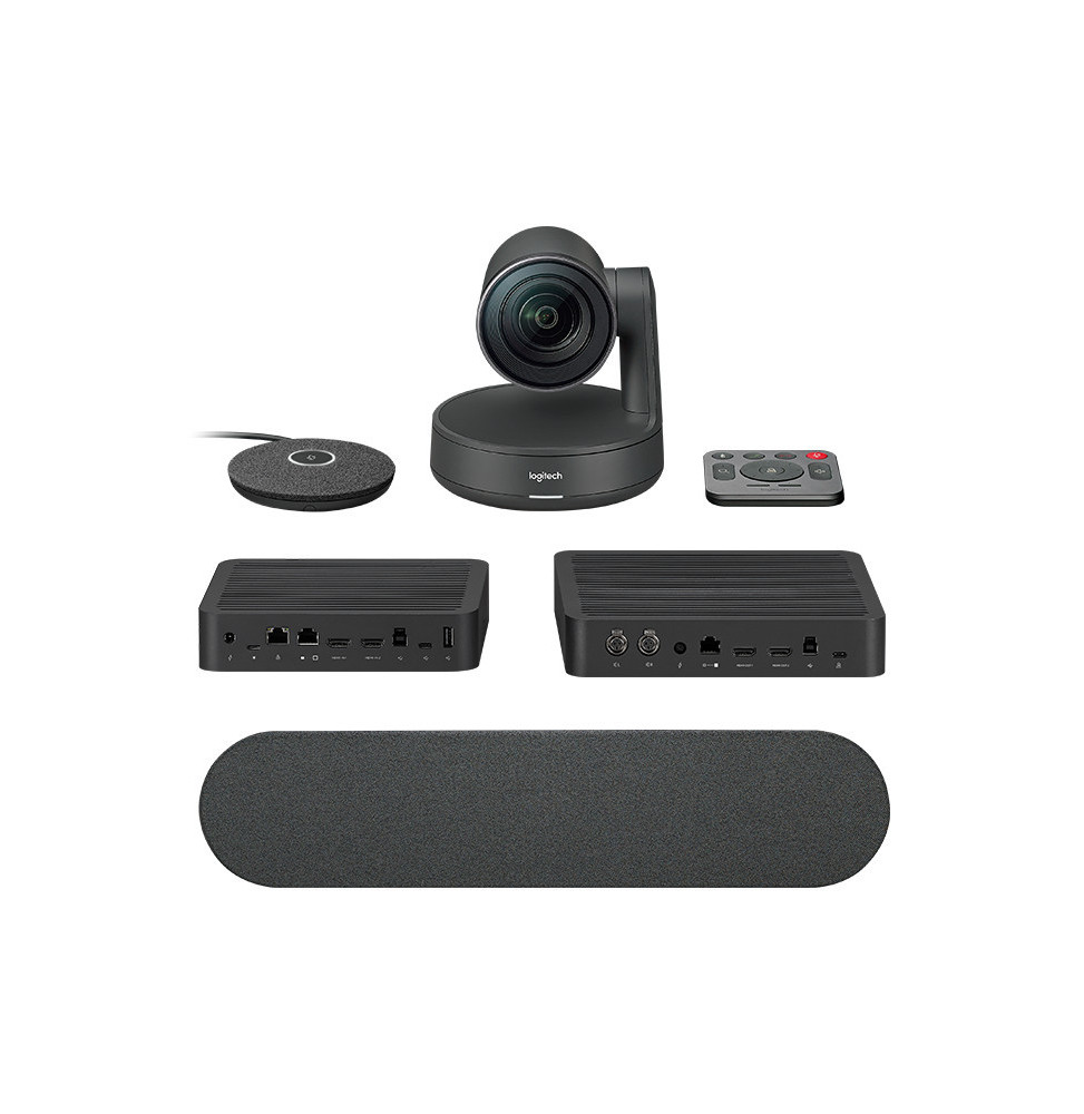 Système ConferenceCam Logitech Rally Ultra HD pour salles de réunion Système ConferenceCam Logitech Rally Ultra HD pour salles de réunion