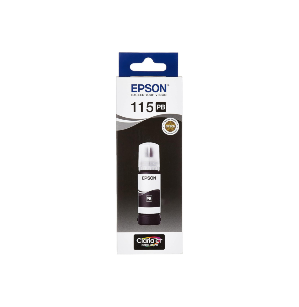 Epson 115 Photo Noir - Bouteille d'encre Epson (C13T07D14A) prix maroc