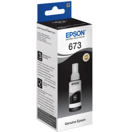 Epson 673 BK (T6731) Noir - Bouteille d'encre  (C13T67314A) prix maroc