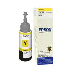 Epson 673 Y (T6734) Jaune - Bouteille d'encre  (C13T67344A) prix maroc