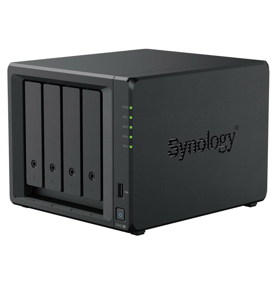 Serveur NAS 4 baies Synology DiskStation DS423+ prix maroc Serveur NAS 4 baies Synology DiskStation DS423+ prix maroc