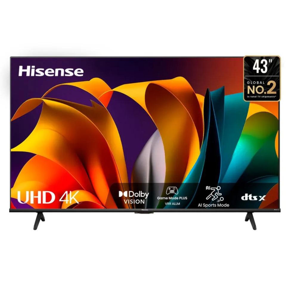 HISENSE Smart TV UHD 4K 43'' - Wi-Fi intégré (HIS43A6N) prix maroc