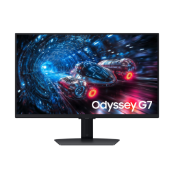 Samsung Odyssey G7 G70F 27" – Écran gaming double mode 4K & Full HD