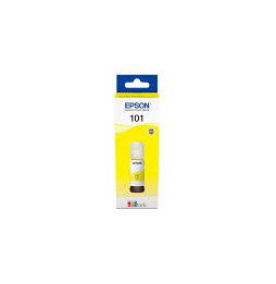 Epson 101 Jaune - Bouteille d'encre Epson EcoTank d'origine (C13T03V44