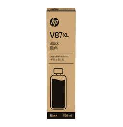HP V87XL Noir 500ml - Bouteille d'encre HP d'origine (7FN98A) maroc