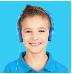 CELLY WIRED HEADPHONE + STICKER BL (KIDSBEATBL) prix maroc