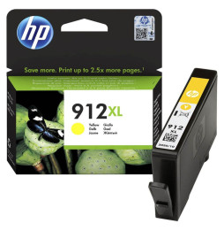 HP 912XL Jaune - Cartouche d'encre grande capacité  (3YL83AE) MAROC