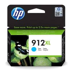 HP 912XL Cyan - Cartouche d'encre grande  (3YL81AE) prix maroc