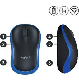 Souris Sans Fil Logitech M185 (910-002236) prix maroc